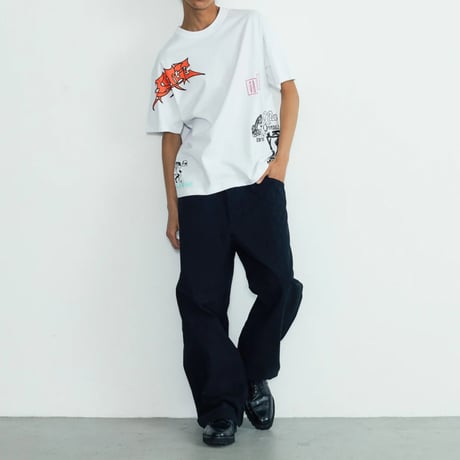 XLARGE | COMPILATION LOGO S/S TEE(WHITE)