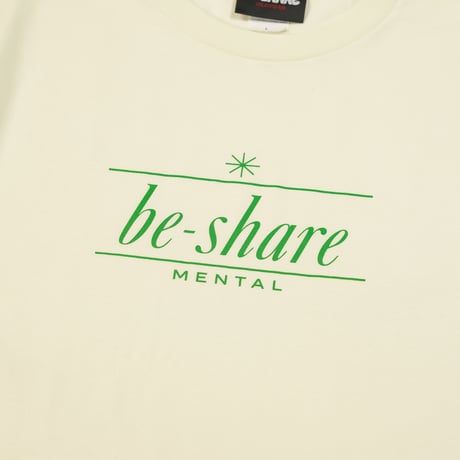 BE-SHARE | MENTAL Tee (Vintage White)