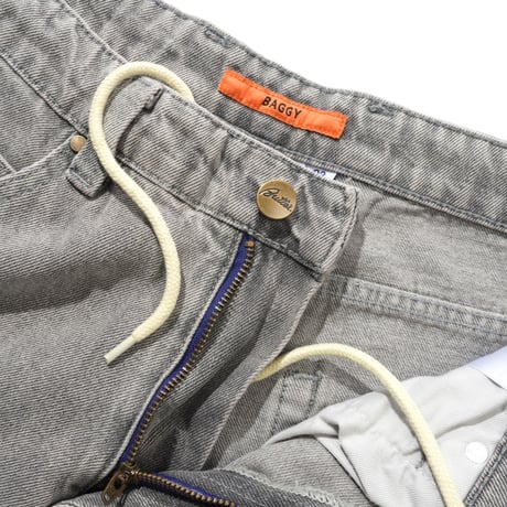 Butter Goods|Baggy Denim Jeans(Grey)