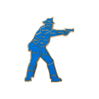 Little Yarmouth | Pig Pins (Blue)