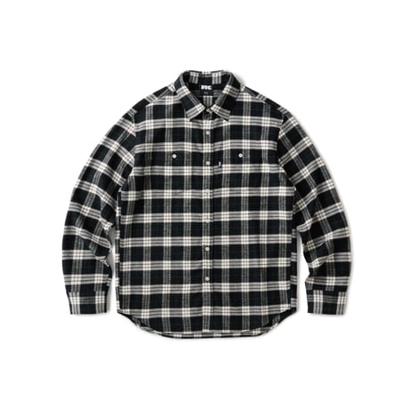 FTC | PLAID NEL SHIRT "BLACK" (FTC026AWSH01)