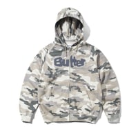 Butter Goods| Stretch Zip-Thru Hood (Camo)