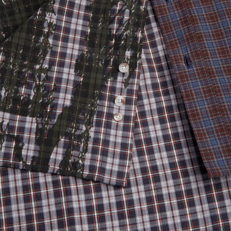 POLAR SKATE CO. / Ben L/S Shirt - Violin (Graphite/Blue)
