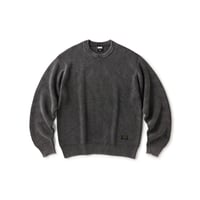 FTC | BLEACH RIB KNIT SWEATER "BLACK" (FTC026AWSW10)