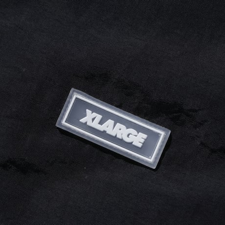 XLARGE | NYLON HOODED VEST(BLACK)