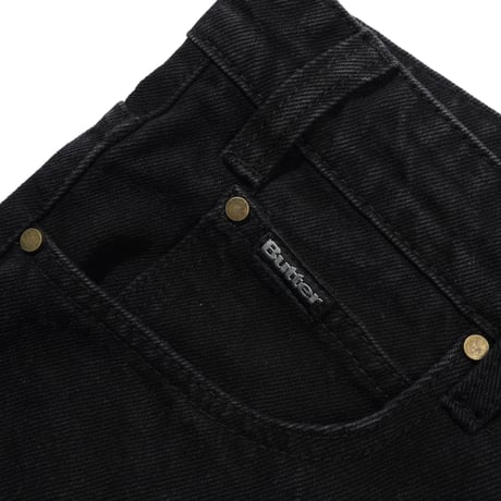 Butter Goods|Relaxed Denim Jeans(BLACK)