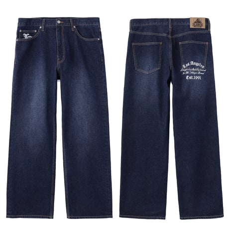 XLARGE | OLD ENGLISH DENIM PANTS(INDIGO)
