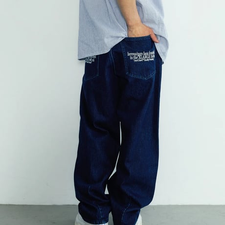 XLARGE | BALOON DENIM PANTS(INDIGO)