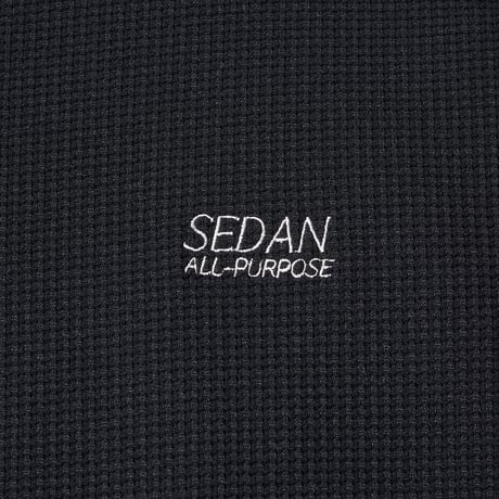 SEDAN ALL-PURPOSE| OG Logo Waffle L/S Tee(Black)