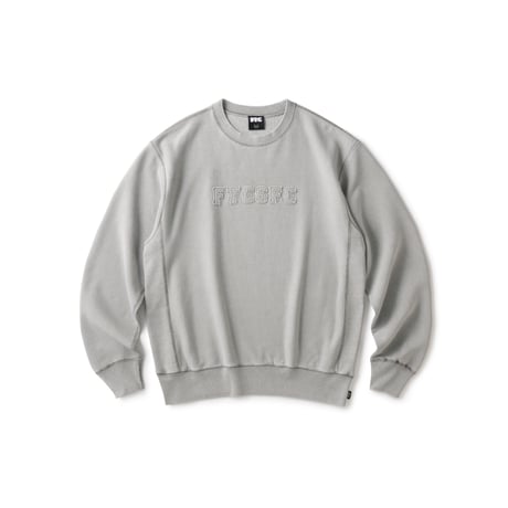 FTC | FTCSFC LOGO APPLIQUE CREW NECK "GRAY" (FTC026AWSW08)