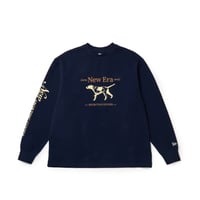 NEW ERA | L/S Waffle Tee  Direction by Takayuki Ohashi Fish (Navy)