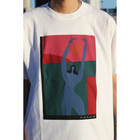 by Parra | Protect the sun t-shirt (White)