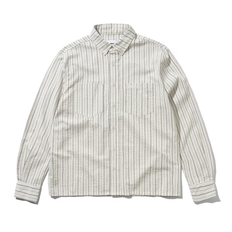 Butter Goods | Seersucker Shirt (White)