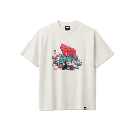 FTC | SF LANDSCAPE TEE "ASH" (FTC026SUMC03)