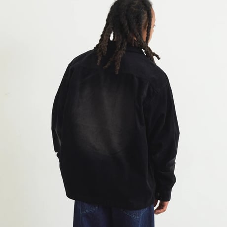 XLARGE | FADED CORDUROY SHIRT(BLACK)