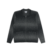OBEY | ANTON GRADIENT CARDIGAN (CHARCOAL MULTI)