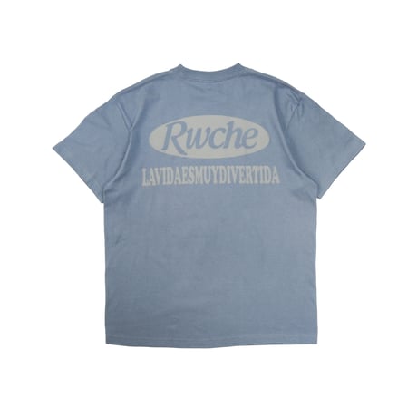 RWCHE | "DUDE REFLECT" S/S Tee (H .BLUE)