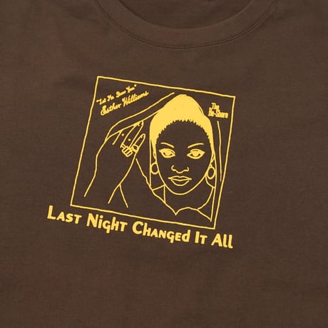 BE-SHARE | Last Night Changed It All S/S Tee (Brown)