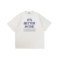 BE-SHARE | it's better in the be-share S/S Tee (Ash)