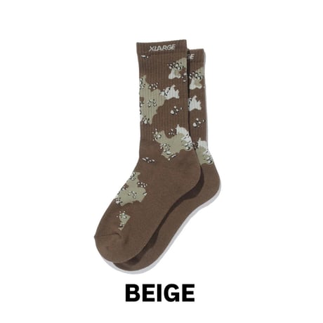 XLARGE | JACQUADR CAMO SOCKS(2color)