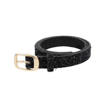 Dime / Dress Leather Belt (Shaggy Black)