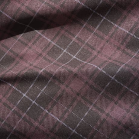 Butter Goods| Plaid Nylon Jacket (Burgundy)