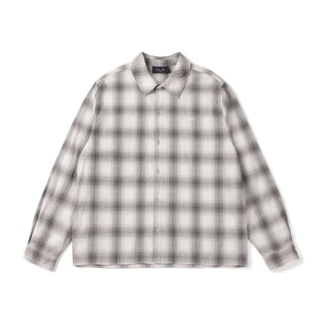 Dime / Premium Flannel Shirt (Light Gray)