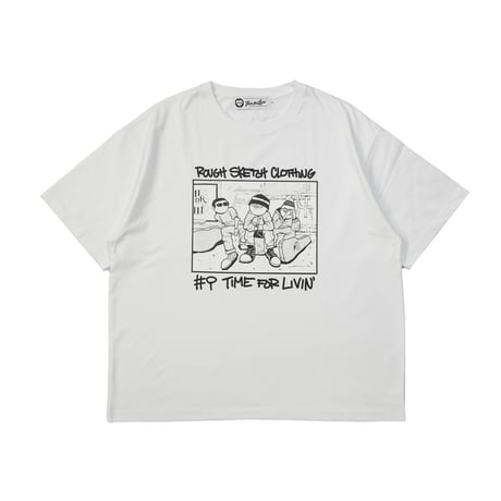 Time For Livin′ / "CHECK YOUR XXXX" S/S TEE (WHITE)