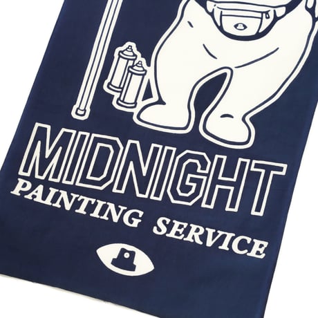 MIDNIGHT PAINTING SERVICE| Df.man Tenugui (NAVY)