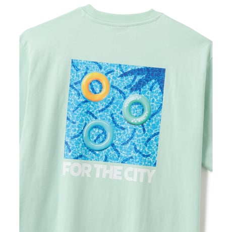 FTC | SWIM RING TEE "AQUA" (FTC026SUMC02)