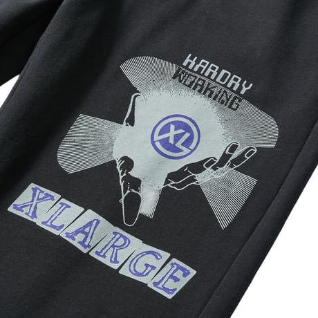 XLARGE | MULTI LOGO SWEATPANTS(NAVY)