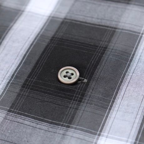BE-SHARE| Basic Check Shirts (Black)