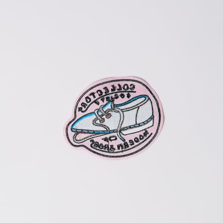 by Parra | Shoe collector embroidered patch (Pink)