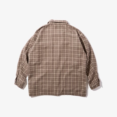 Diaspora skateboards / Mil Wool Shirt (Beige)