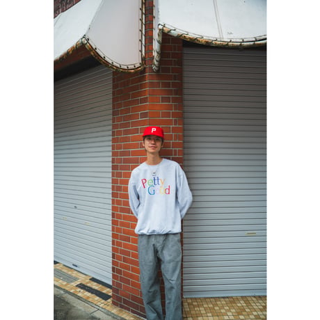 pretty good | Pre Crew Sweat -THE BE-SHARE Limited -  (ASH)