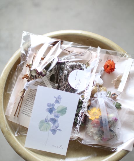 ④ flower set