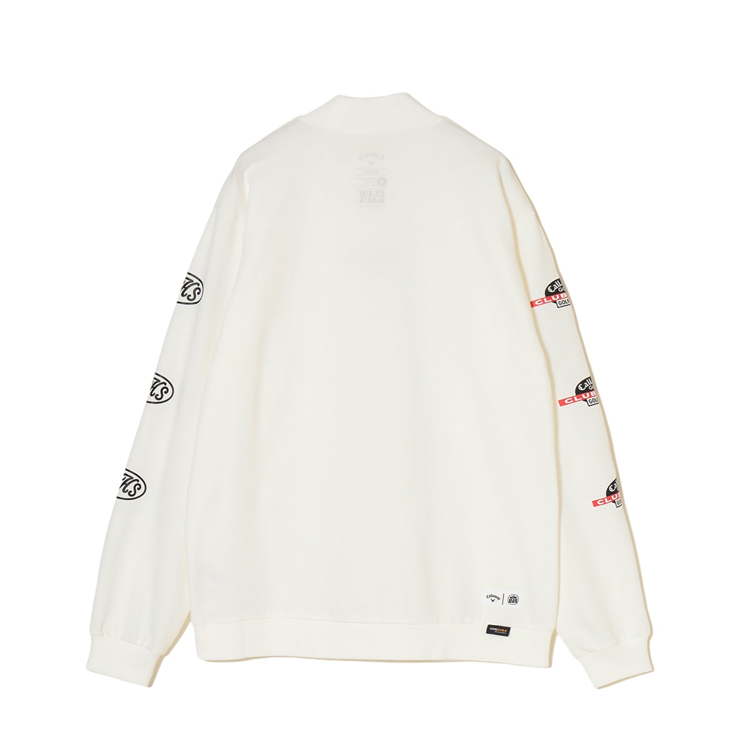 Callaway＋CLUBHAUS Mockneck - White | CLUBHAUS |