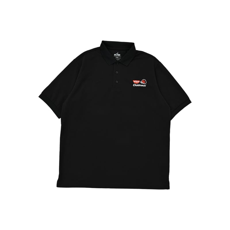 CUPNOODLE × CLUBHAUS Polo - Black | CLUBHAUS |