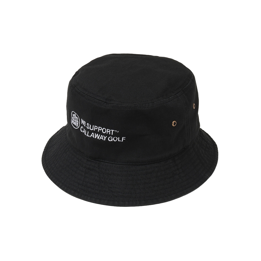 Callaway＋CLUBHAUS Bucket Hat - Black | CLUBHAUS