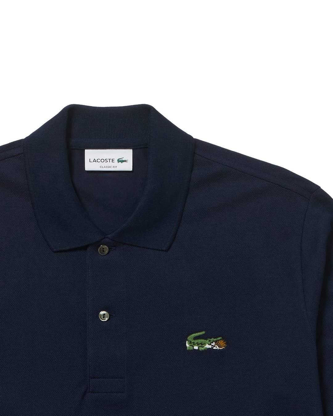 CLUBHAUS ポロシャツ ネイビー XL Lacoste × CLUBHAUS L/S Polo - Navy | CLUBHAUS |