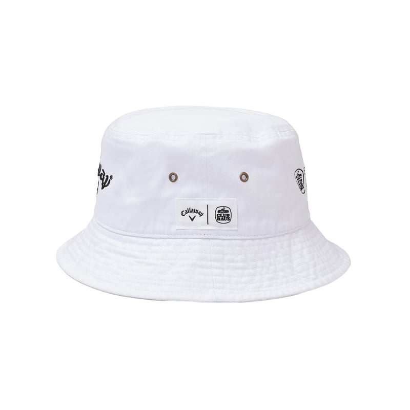 クラブハウス　バケットハット　L/XL 白 Callaway＋CLUBHAUS Bucket Hat - White | CLUBHAUS