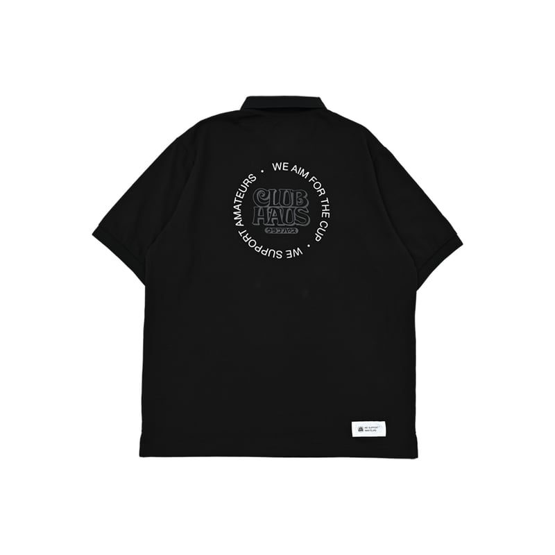 CUPNOODLE × CLUBHAUS Polo - Black | CLUBHAUS |