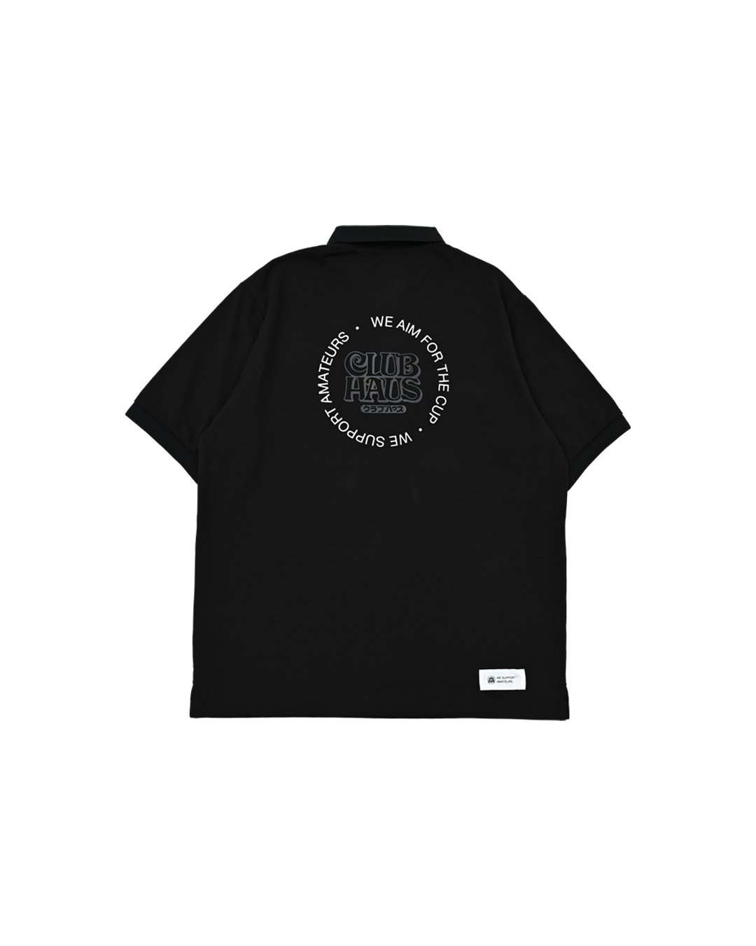 CUPNOODLE × CLUBHAUS Polo - Black | CLUBHAUS |