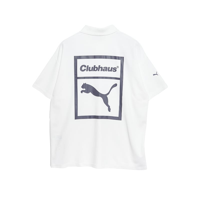 Puma × CLUBHAUS Relax Polo - Puma White Puma × CLUBHAUS Relax Polo - Puma White Puma × CLUBHAUS Relax Polo