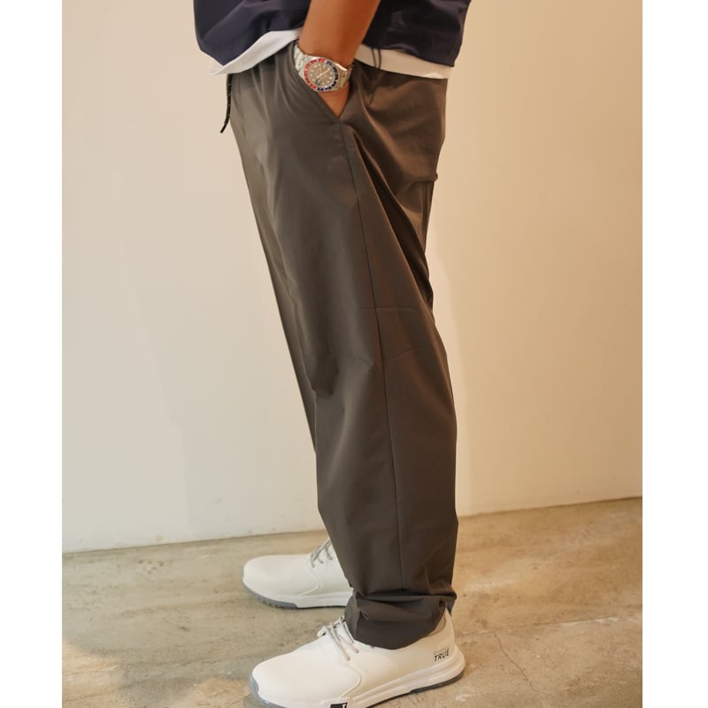 CLUBHAUS Center Press Stretch Easy Pants - Gray