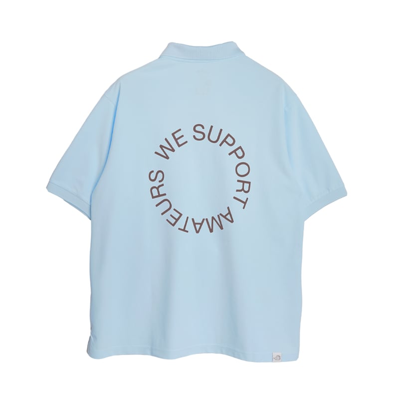 CLUBHAUS Alternative Polo “Circle Logo” - Sax |