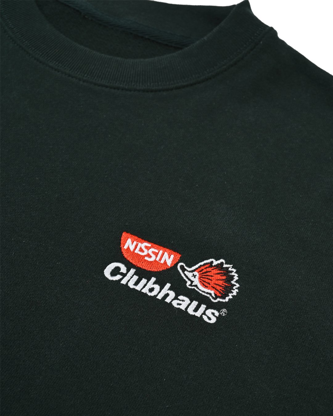CUPNOODLE × CLUBHAUS Crew Sweat - Green | CLUBH