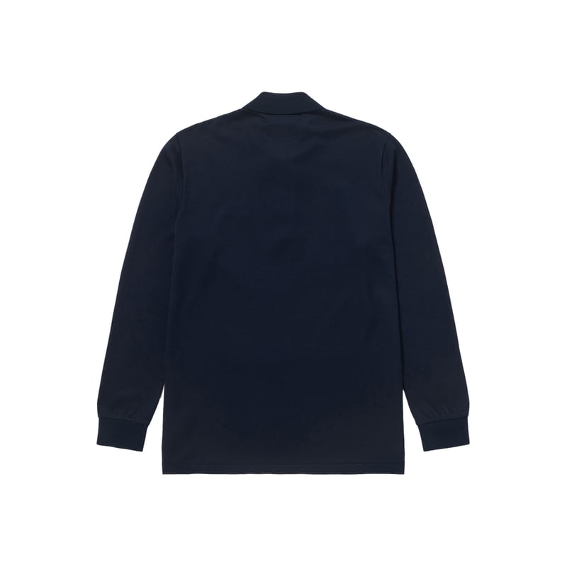 Lacoste × CLUBHAUS L/S Polo - Navy | CLUBHAUS |