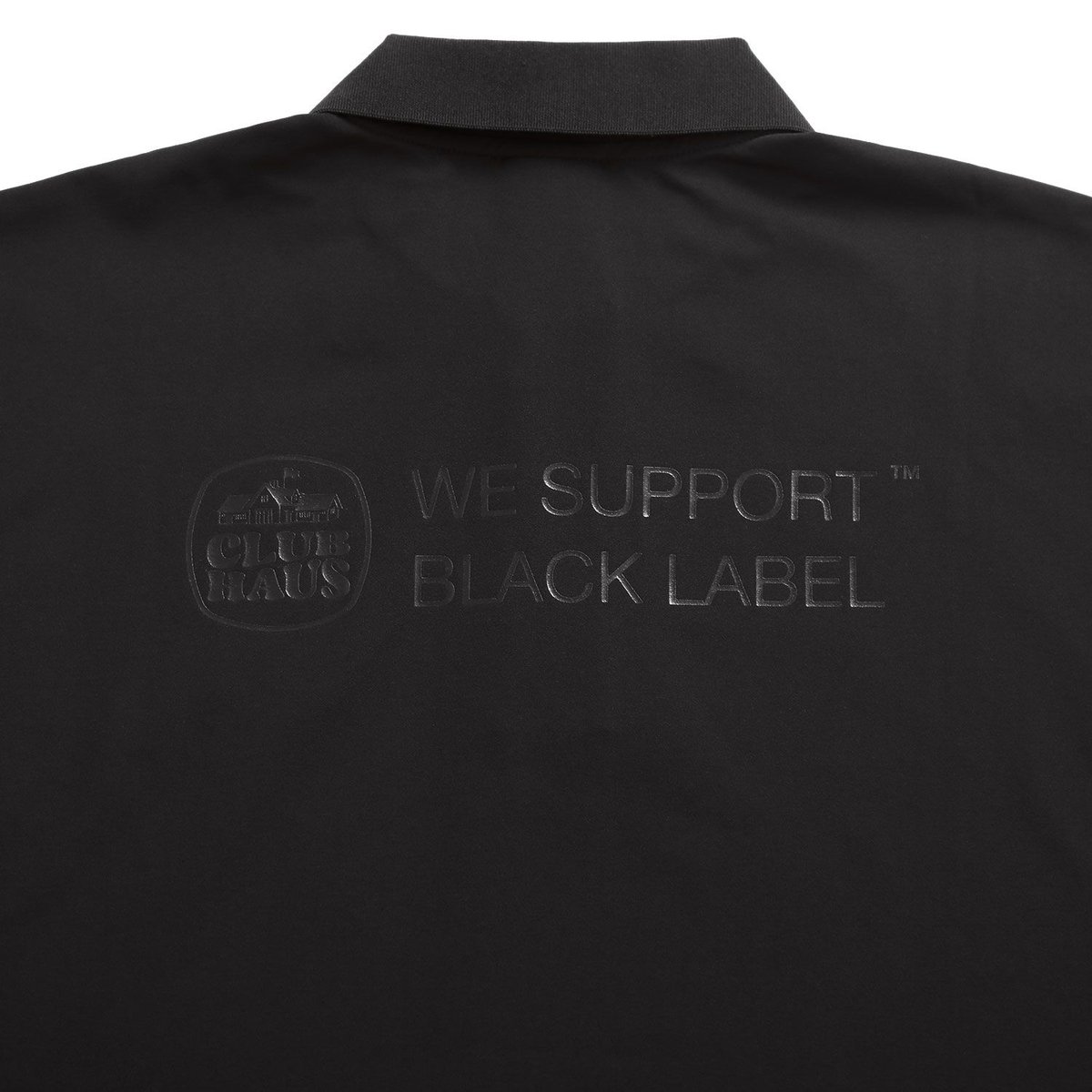 MPBL x Clubhaus Polo - Black | CLUBHAUS | クラブハウス