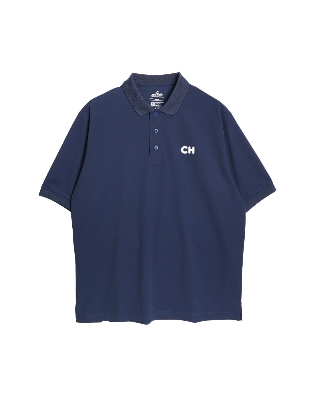 CLUBHAUS ポロシャツ XL ネイビー CLUBHAUS Alternative Polo “Circle Logo” - Navy